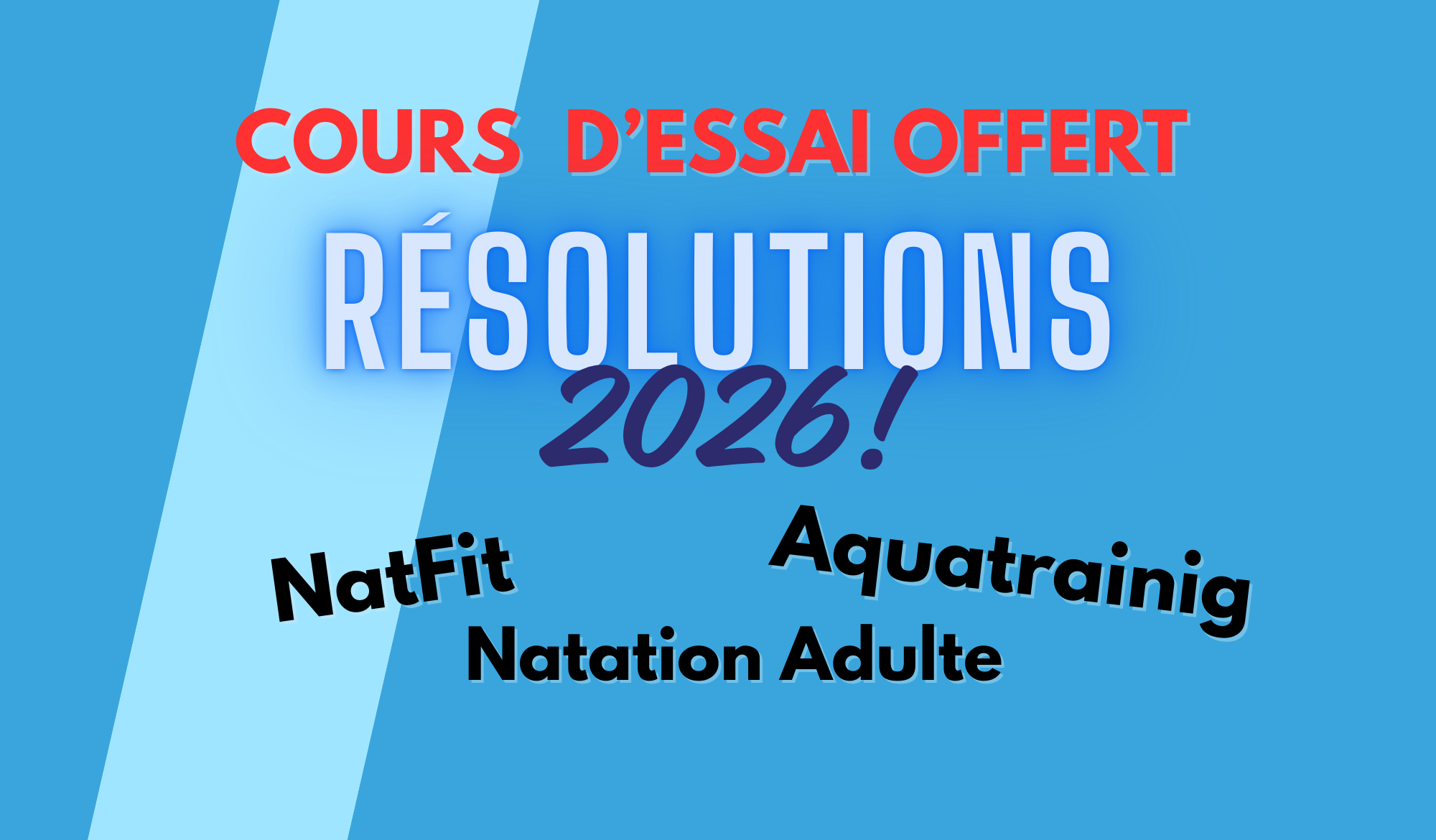 Cours d'essai offert